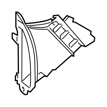 BMW 51177387354 Air Duct, Right