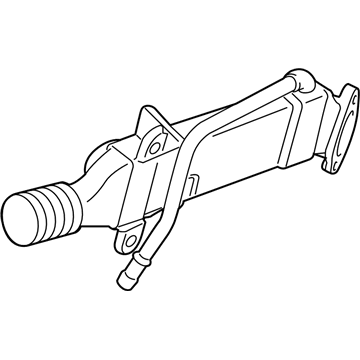 BMW 11717807927 Exhaust Cooler