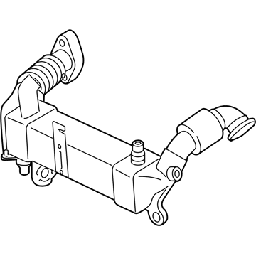 BMW 11718576450 Exhaust Cooler