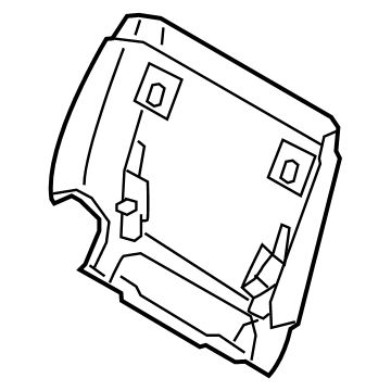 BMW 52107409613 REAR SECTION, COMFORT SEAT