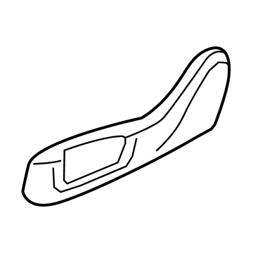 BMW 52107405729 Seat Trim, Outer Left