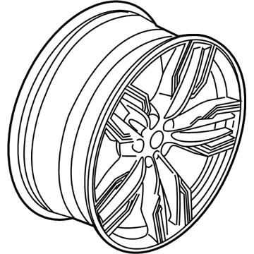 2020 BMW M760i xDrive Alloy Wheels - 36116868051