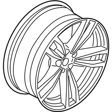 2019 BMW M760i xDrive Alloy Wheels - 36117850579