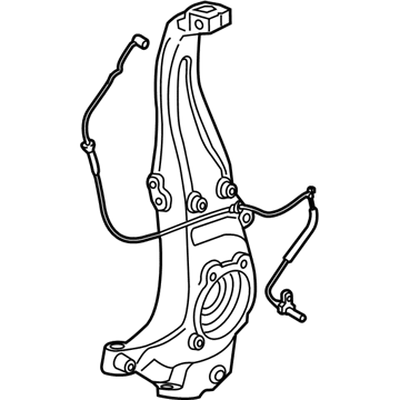 BMW 740i Steering Knuckle - 31216775768