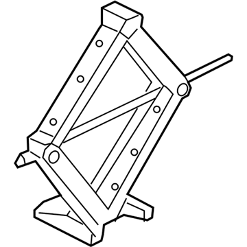 BMW 71126851961 Articulated Car Jack, Steel