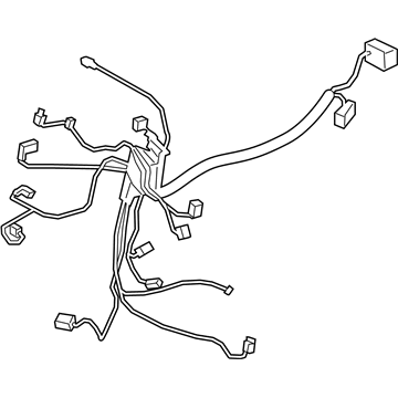 BMW 12518741640 WIRING HARNESS, ENG. SENSORI