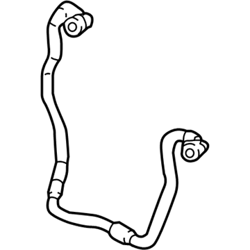 2015 BMW ActiveHybrid 3 Coolant Reservoir Hose - 17127634966