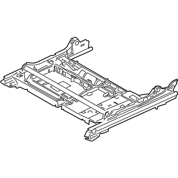 BMW 52107156217 Seat Rail Left