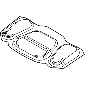 BMW 51487139395 Sound Insulating Engine Hood