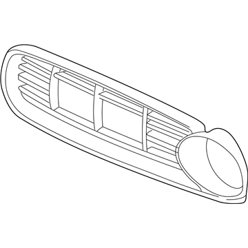 BMW 51138268231 Trim Ring, Front, Left