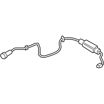 BMW 12517600436 High-Voltage Cable Eme- El. A/C Compr.