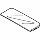 BMW 54137176308 Glass Cover, Rear