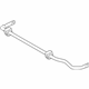 BMW 31306873993 Stabilizer Front With Rubber