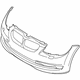 BMW 51117256082 Panel, Bumper, Primed, Front