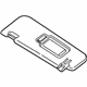 BMW 51166996061 Left Sun Visor