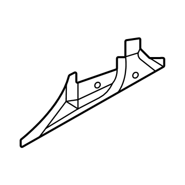 41009629456 BMW B-PILLAR INNER BOTTOM RIGHT Illustration 1 of 1