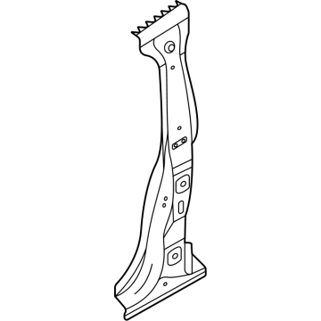 41009630968 BMW B-PILLAR CENTER RIGHT Illustration 1 of 1