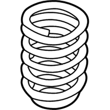 BMW 33536758379 Rear Coil Spring