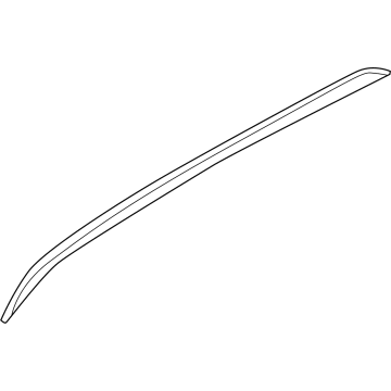 51137954454 BMW ROOF MOLDING RIGHT Illustration 1 of 1