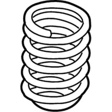 BMW 31336767366 Front Coil Spring