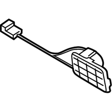 65138362542 BMW Right Medium Treble Loudspeaker Illustration 1 of 1