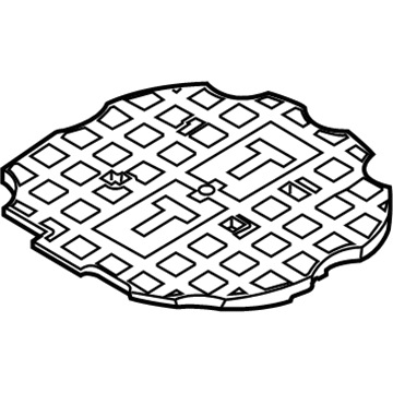 65129120134 BMW Instrument Support, Upper Part Illustration 1 of 1