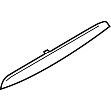 BMW 51130415377 Handle Strip, Rear Lid, Carbon