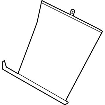 BMW 51167001147 Left Rear Door Sun Blind
