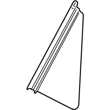 BMW 51168266357 Left Rear Door Sun Blind