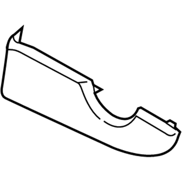 BMW 51427414469 Trim, Speaker, Metal, Left