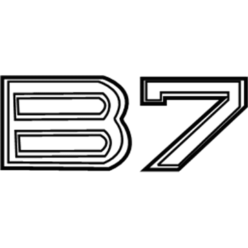 2014 BMW Alpina B7L xDrive Emblem - 51147966300
