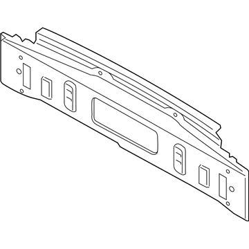 BMW 41007419668 Tail Trim 41007419668 BMW Tail Trim Illustration 1 of 1