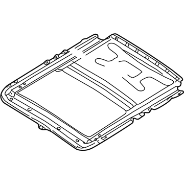 54137134536 BMW Frame Sliding-Lifting Roof Complete Illustration 1 of 1