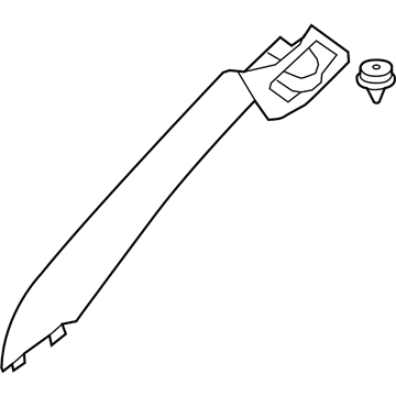 BMW 51432758817 Column A Left Cover