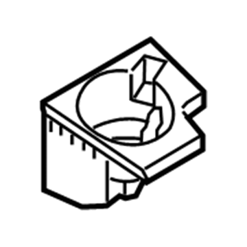 2004 BMW 645Ci Cup Holder - 51167072747