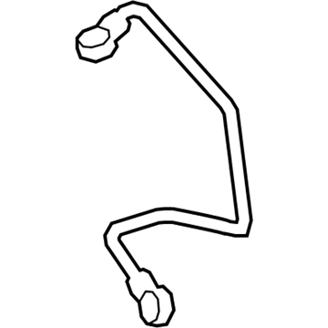 BMW 11657534454 Oil Pipe 11657534454 BMW Oil Pipe Illustration 1 of 1