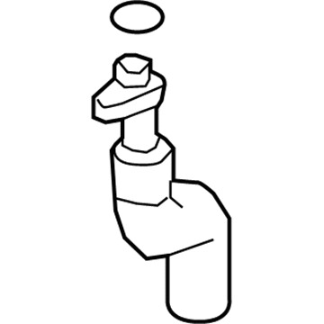 11658617069 BMW Return Pipe Illustration 1 of 1