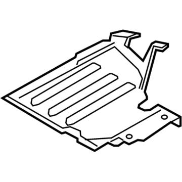 51757290809 BMW Underbody Panelling, Tank, Left Illustration 1 of 1