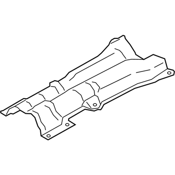 BMW 51487375961 FUEL TANK HEAT INSULATION 51487375961 BMW FUEL TANK HEAT INSULATION Illustration 1 of 1