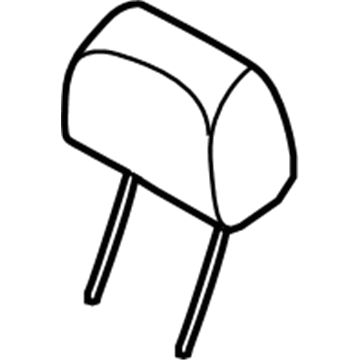BMW 52107268945 HEADREST LEATHER