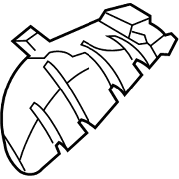 BMW 52207389817 LEFT SUPPORT