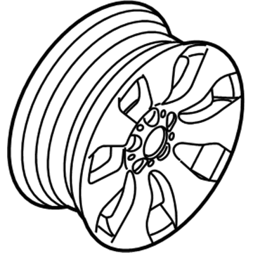 2010 BMW 335i xDrive Alloy Wheels - 36116775596