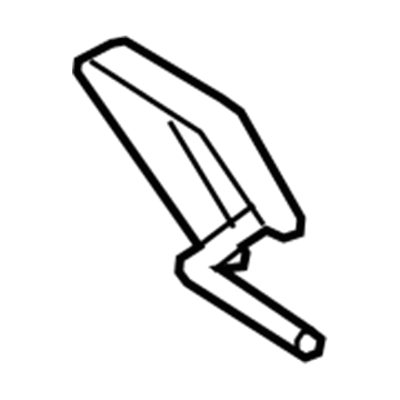 18309801973 BMW Bracket, Rear Silencer Right Illustration 1 of 1