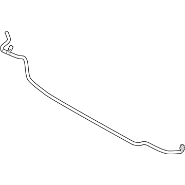 61672990159 BMW Hose Line, Headlight Cleaning System Illustration 1 of 1