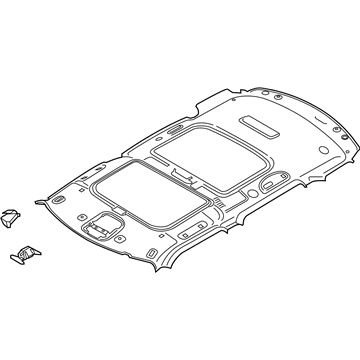 BMW 51447392896 Roofliner, Standard Roof