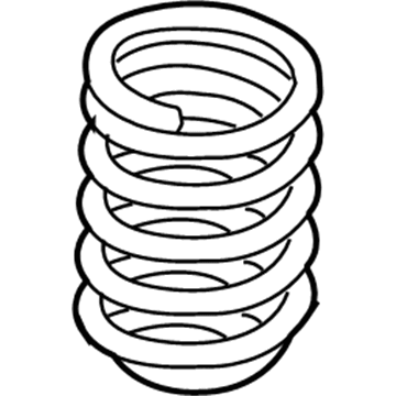 BMW 31336851922 Front Coil Spring