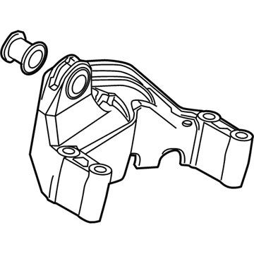 22111514490 BMW Engine Supporting Bracket Illustration 1 of 1