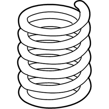 BMW 33539806823 Rear Coil Spring