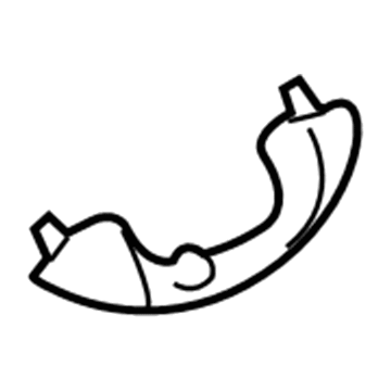 BMW 51167136029 Handle Rear Left