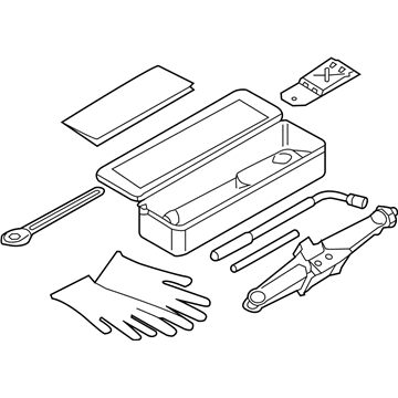 BMW 71102182448 Set Of Lifting Jack